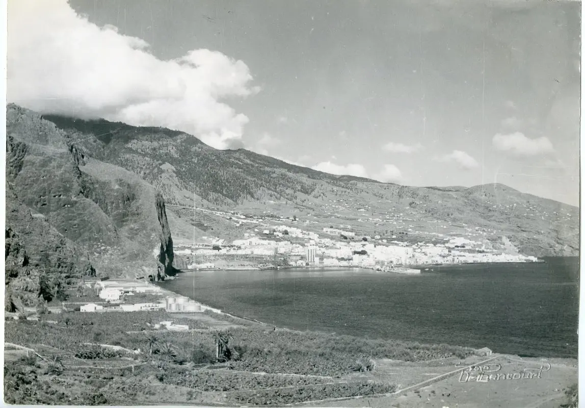 Vista parcial de Santa Cruz de La Palma